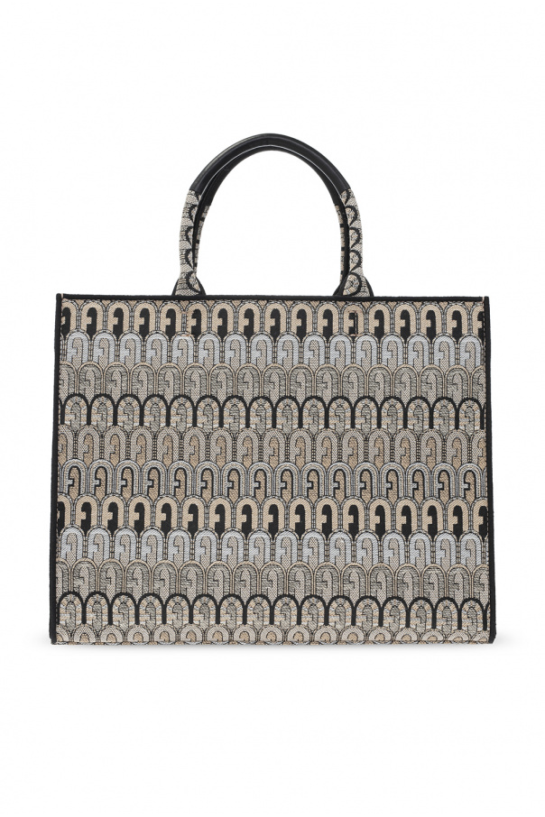 SchaferandweinerShops GB - Hogan logo-plaque leather tote